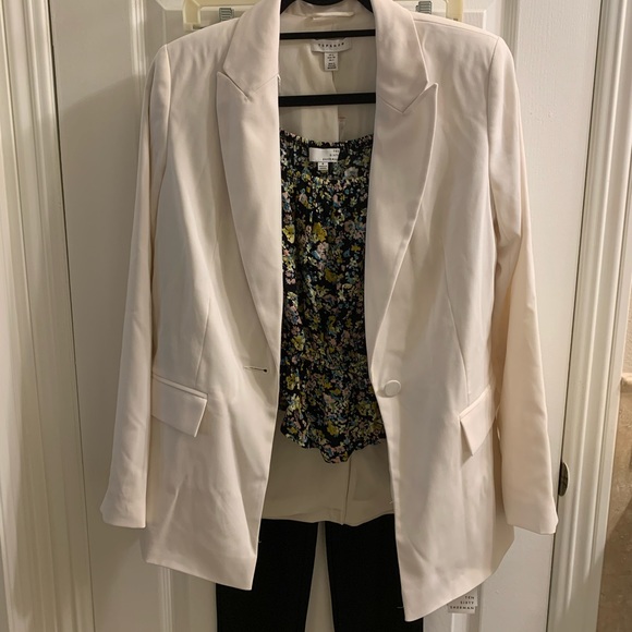 TEN SIXTY SHERMAN CINCHED WAIST FLORAL TOP - Picture 3 of 3